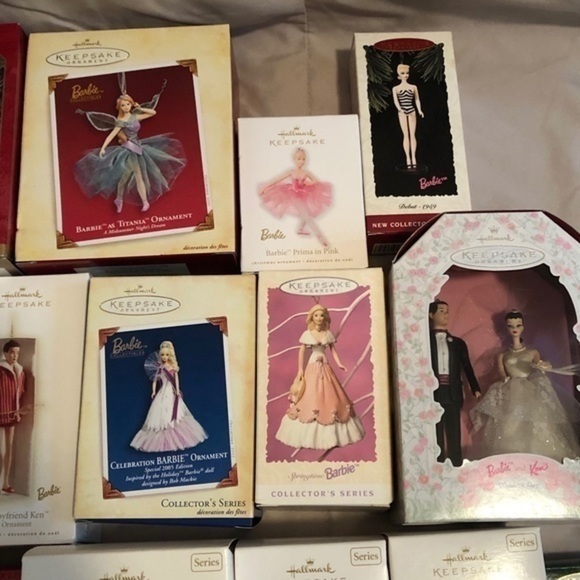 HALLMARK Ornament Barbie Random 40 Lot - Picture 9 of 11